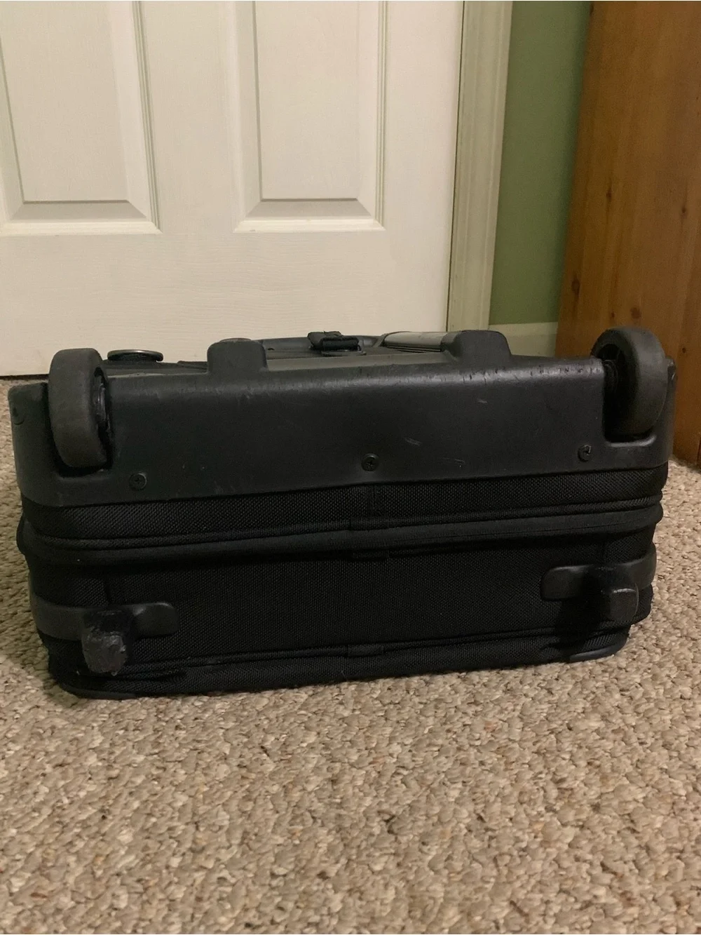 Briggs & Riley Black 2 Wheel Rolling Cabin Bag BR212x-4 Carry On Size  Luggage